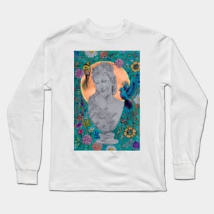 Bust with Birds Long Sleeve T-Shirt